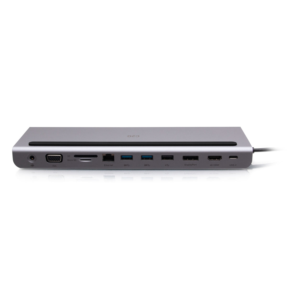C2G USB-C® 10-in-1 Triple Display Docking Station