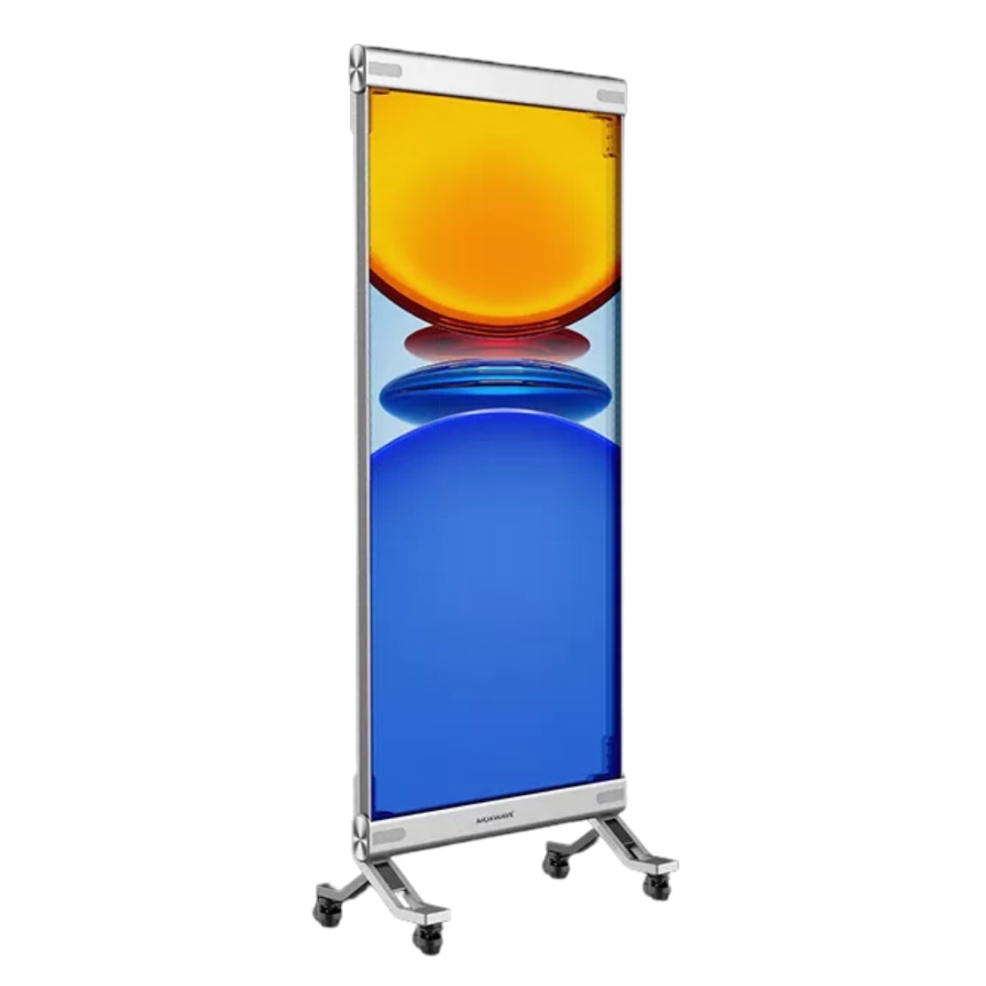Transparente LED Wand 1×2 m stehend – Holographisches Display inkl. NovaStar & Flight Case