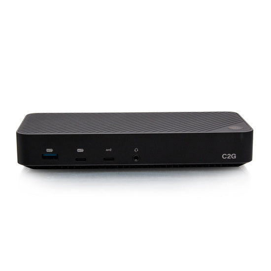 C2G USB-C® 11-in-1 Hybrid DisplayLink and DP Alt Mode Triple 4K Docking Station