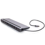 C2G USB-C® 10-in-1 Triple Display Docking Station