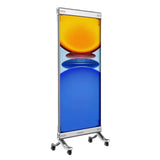 Transparente LED Wand 1×2 m stehend – Holographisches Display inkl. NovaStar & Flight Case