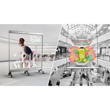 Transparente LED Wand 2×2 m stehend – Holographisches Display inkl. NovaStar & Flight Case (Kopie)