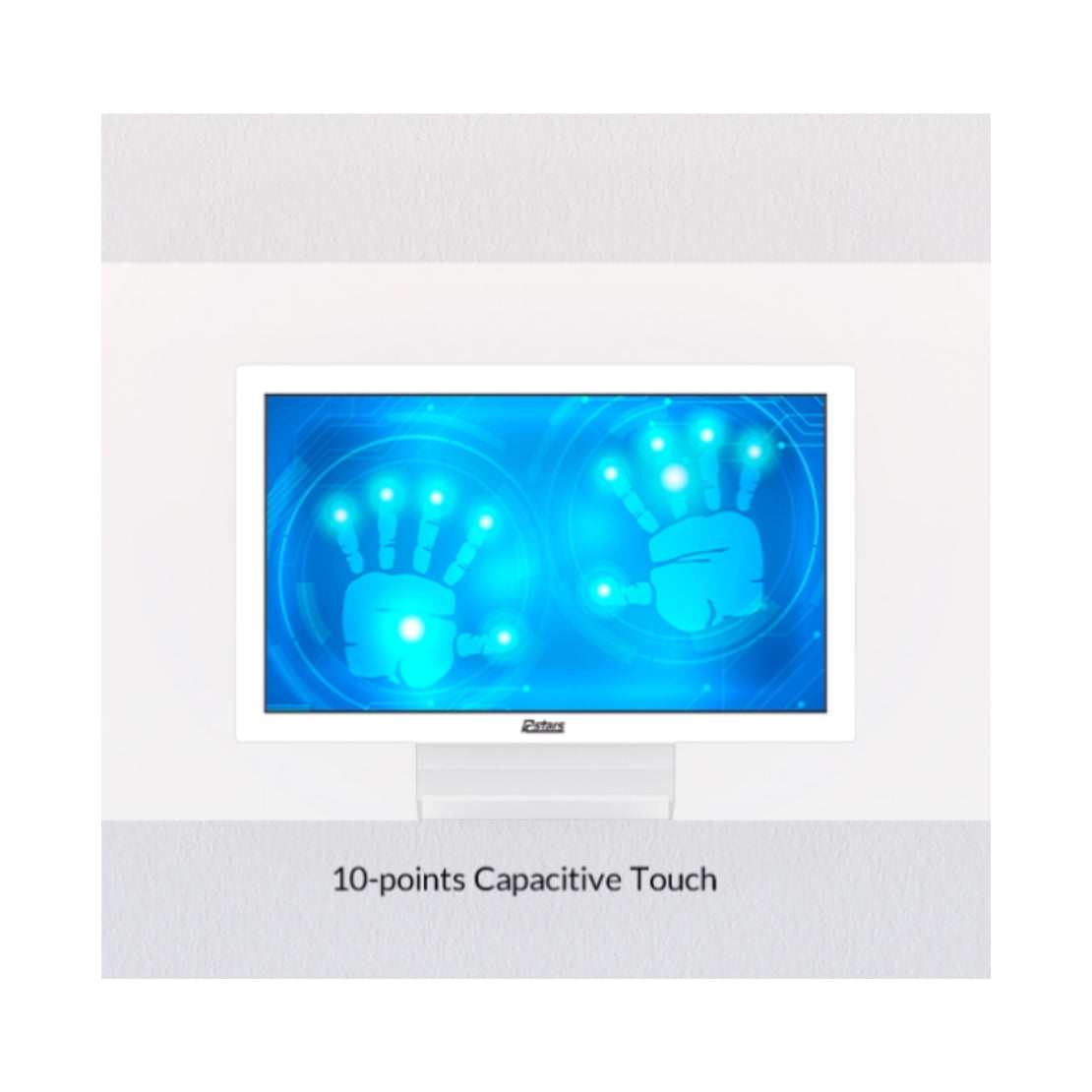 AVMS-430CKTPC-PCAP – 43" Freistehende Touch-Display-Stele mit Windows 11, Intel i5, 16 GB RAM, 24/7 Betrieb