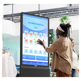 AVMS-43LAPC – 43" Freistehende Display-Stele mit Windows 11, Intel i5, 16 GB RAM, 24/7 Betrieb