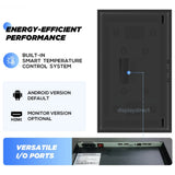 55" 4K High-Brightness Schaufenster-Display – 3000 cd/m², 24/7, AVMS Window Signage inkl. RK3576 Android Player (8GB/128GB, WiFi 6)