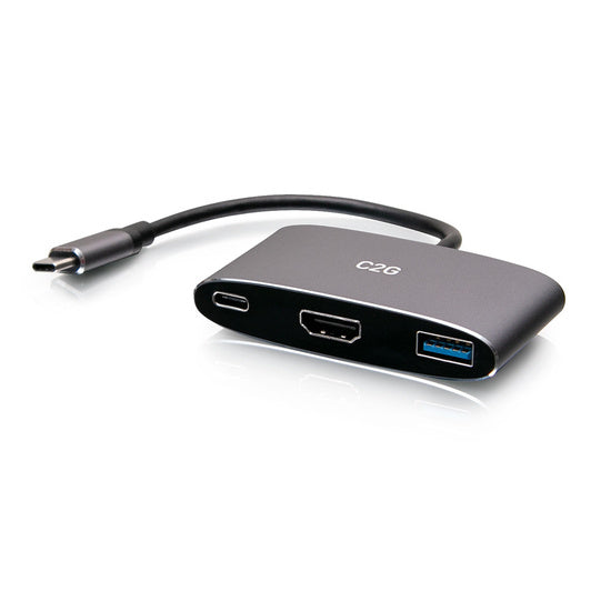 C2G USB-C® 3-in-1 Mini Docking Station