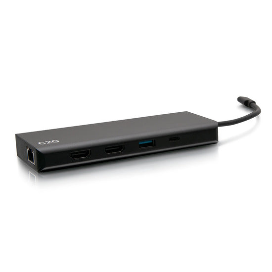 C2G USB-C® 9-in-1 Dual Display Docking Station