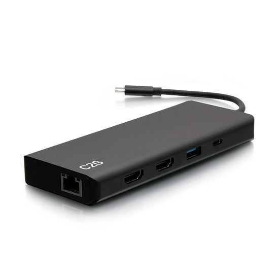 C2G USB-C® 9-in-1 Dual Display Docking Station