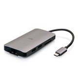 C2G USB-C 8-in-1 Mini Docking Station