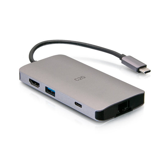 C2G USB-C 8-in-1 Mini Docking Station
