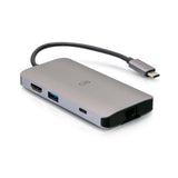 C2G USB-C 8-in-1 Mini Docking Station