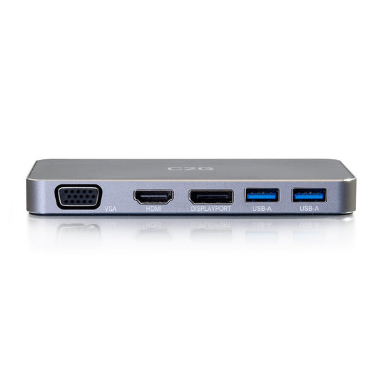 C2G USB-C® 7-in-1 Dual Display MST Docking Station
