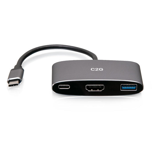 C2G USB-C® 3-in-1 Mini Docking Station
