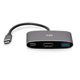 C2G USB-C® 3-in-1 Mini Docking Station