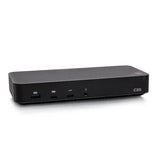 C2G USB-C® 11-in-1 Hybrid DisplayLink and DP Alt Mode Triple 4K Docking Station